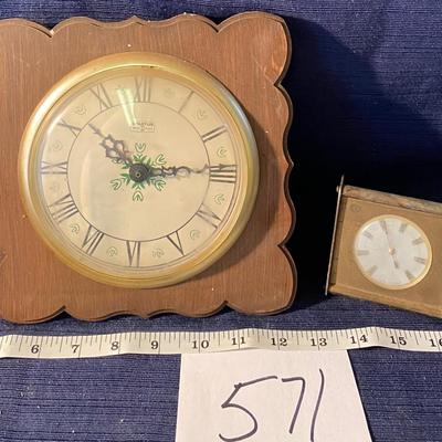 Clock and Thermometer