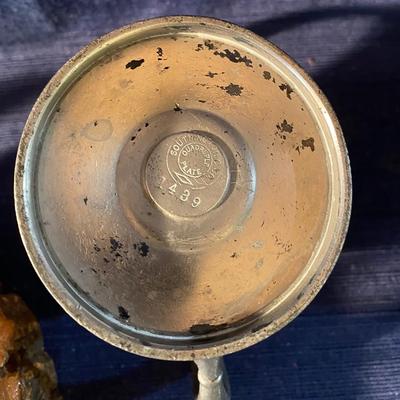 Nut Bowl and Sliver Plate