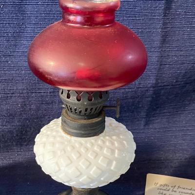 Vintage Lamp and German Weather House