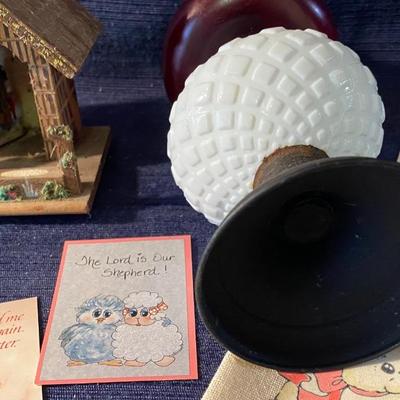 Vintage Lamp and German Weather House