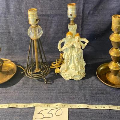 Vintage Lamp Lot