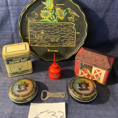 Vintage Can Lot