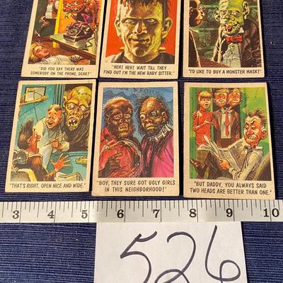 1950s Topps Youâ€™ll  Die Laughing Cards