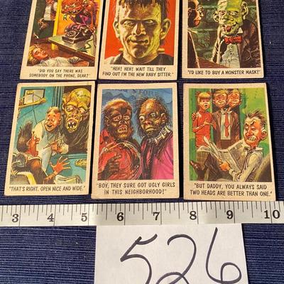 1950s Topps Youâ€™ll  Die Laughing Cards