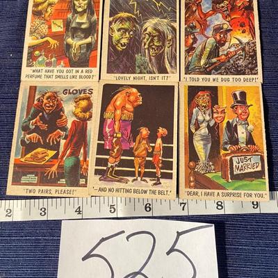 1950â€™s Toppâ€™s Youâ€™l Die Laughing Cards