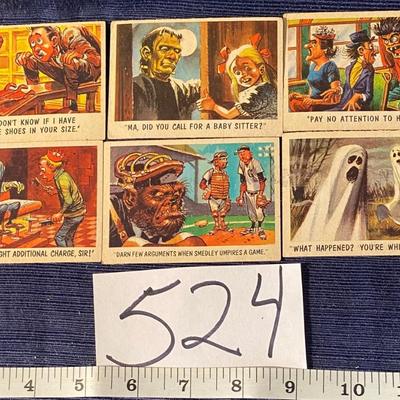 1950â€™s Topps Youâ€™ll Die Laughing Cards