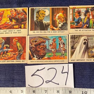 1950â€™s Topps Youâ€™ll Die Laughing Cards