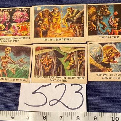 Vintage Topps Youâ€lol Die Laughing Cards