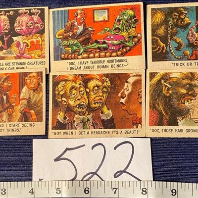 Vintage Topps Youâ€ll Die Laughing Cards