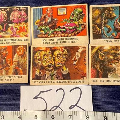Vintage Topps Youâ€ll Die Laughing Cards