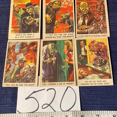 Vintage 1950s Topps Youâ€™ll Die Laughing