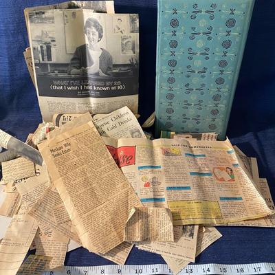 Vintage Newspaper Clippings