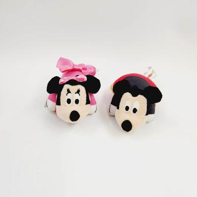 MINNIE & MICKEY MOUSE PILLOW PETS