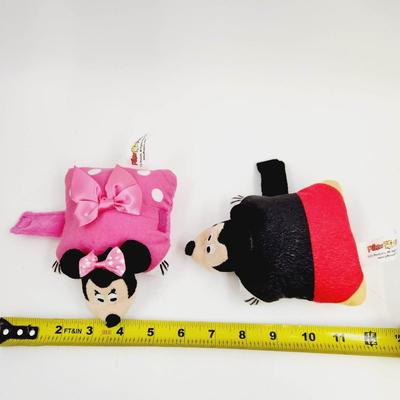 MINNIE & MICKEY MOUSE PILLOW PETS