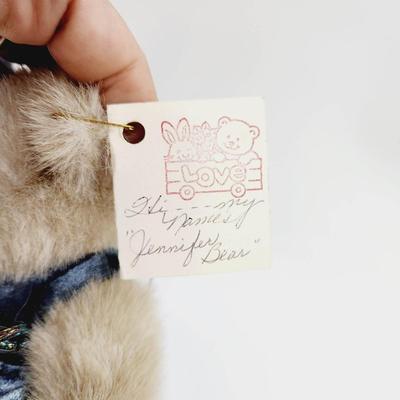 ABSOLUTELY BEAUTIFUL JENNIFER JOINTED HERO FUR BEAR MADE WITH LOVE BY JO