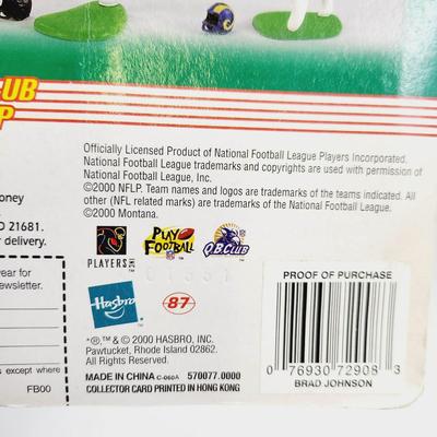2000 HASBRO STARTER LINE UP BRAD JOHNSON
