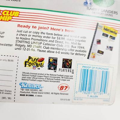 1996 KENNER STARTING LINE-UP TERRY ALLEN