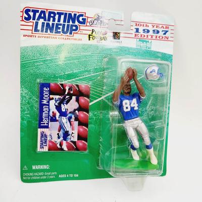 1996 KENNER STARTING LINE-UP HERMAN MOORE