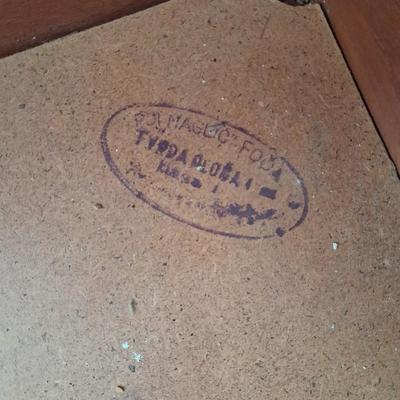 Vintage chest Blanket chest / toy box storage chest