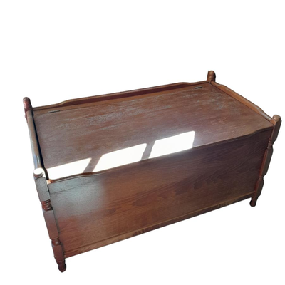 Vintage chest Blanket chest / toy box storage chest