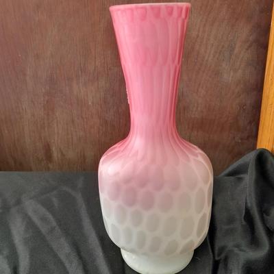 Beautiful Antique 1883 - 1888 Phoenix glass co. Joseph Webb design vase