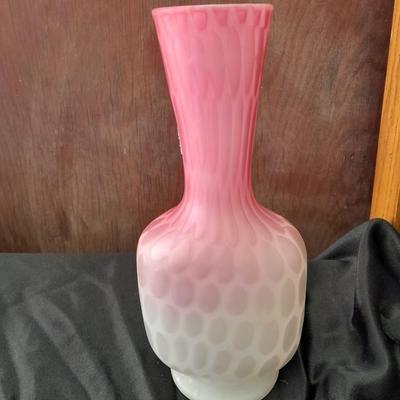 Beautiful Antique 1883 - 1888 Phoenix glass co. Joseph Webb design vase