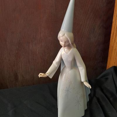 Lladro Accents Porcelain-Fairy Godmother complete with Her Wand