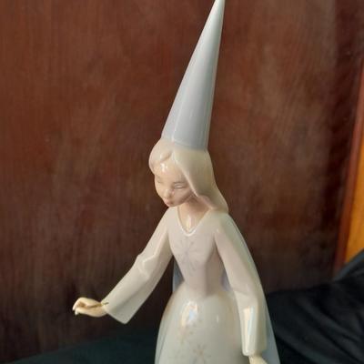 Lladro Accents Porcelain-Fairy Godmother complete with Her Wand