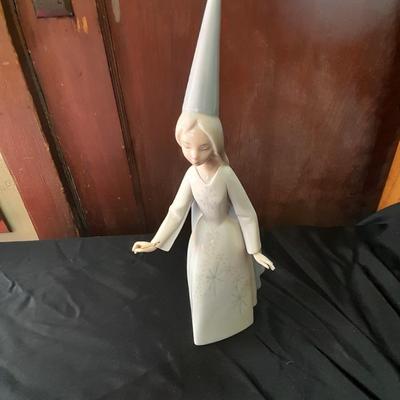 Lladro Accents Porcelain-Fairy Godmother complete with Her Wand