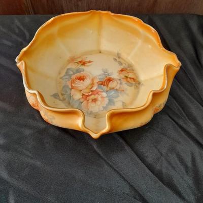 Antique 1932 - 1938 Silesia Germany Brides Basket