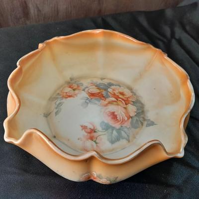 Antique 1932 - 1938 Silesia Germany Brides Basket