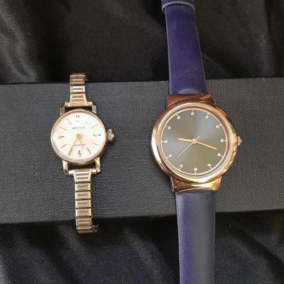 Two Women's wristwatches vintage WESTCLOX Swiss and LBVYR Singapore