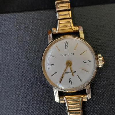 Two Women's wristwatches vintage WESTCLOX Swiss and LBVYR Singapore
