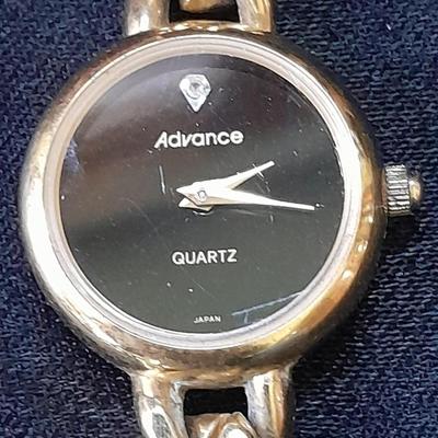 His and Her's watches vintage Dufonte and Advance with gem