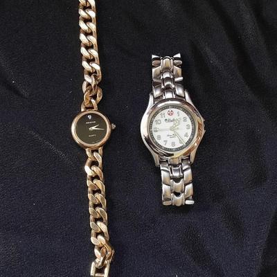 His and Her's watches vintage Dufonte and Advance with gem