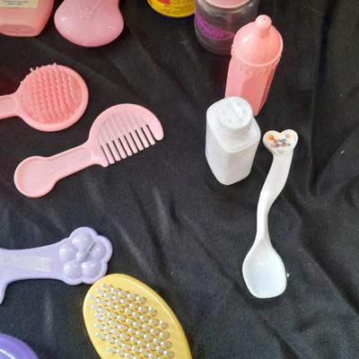 Baby doll accessories Mommy doctor, diapers, Beauty, and Feeding Plastic baby doll accessories