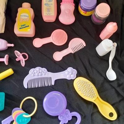 Baby doll accessories Mommy doctor, diapers, Beauty, and Feeding Plastic baby doll accessories