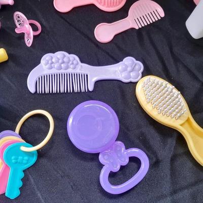 Baby doll accessories Mommy doctor, diapers, Beauty, and Feeding Plastic baby doll accessories