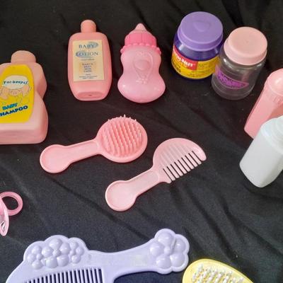 Baby doll accessories Mommy doctor, diapers, Beauty, and Feeding Plastic baby doll accessories