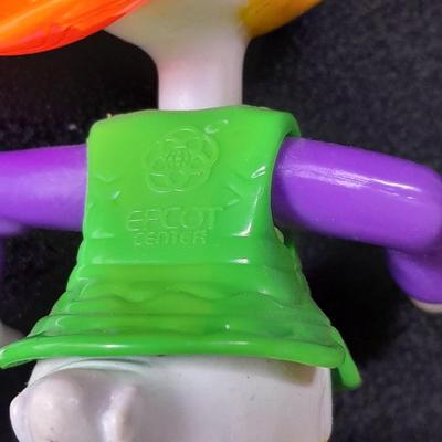 Vintage Z toys Mickey Mouse's Animated Toy Corn Popper with two Disney Figures