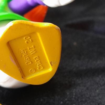 Vintage Z toys Mickey Mouse's Animated Toy Corn Popper with two Disney Figures