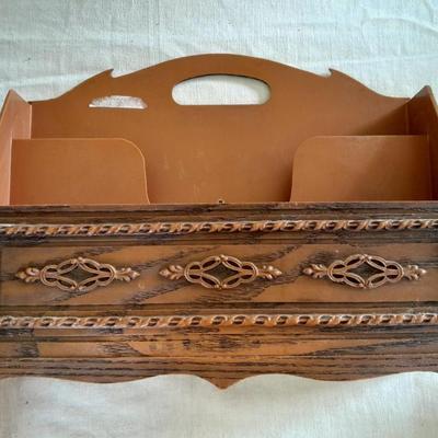 Vintage 3 piece Lerner Desk organizers