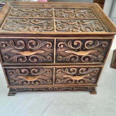 Vintage 3 piece Lerner Desk organizers
