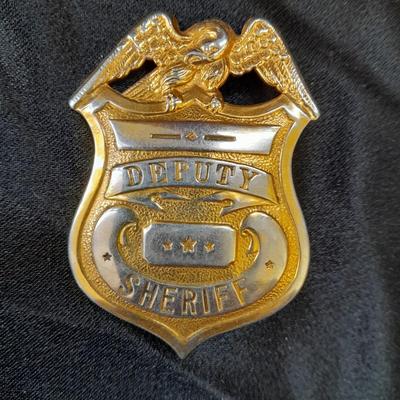 Collectable Lapel pin Deputy Sheriff badge