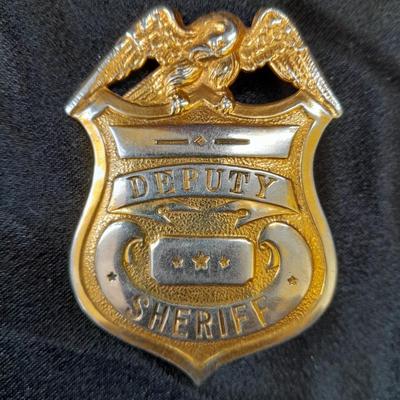 Collectable Lapel pin Deputy Sheriff badge