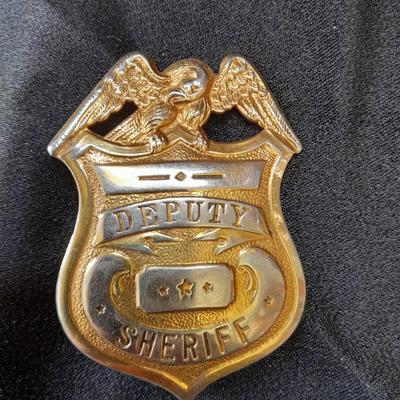Collectable Lapel pin Deputy Sheriff badge