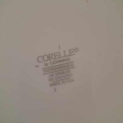 Corelle Pansy "Summer blush" pattern dishware 52-piece set