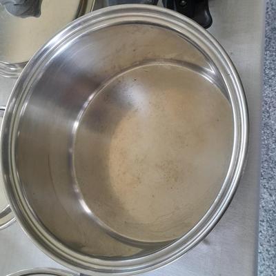 15-piece In Kor Stainless Steel Cookware set