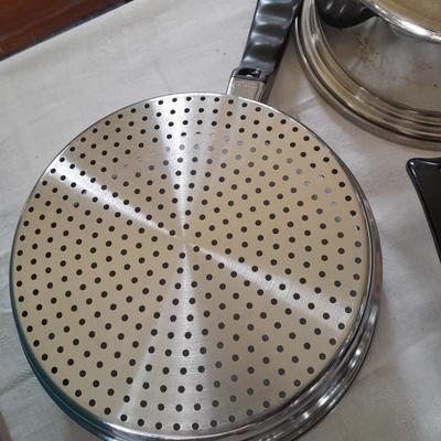 15-piece In Kor Stainless Steel Cookware set