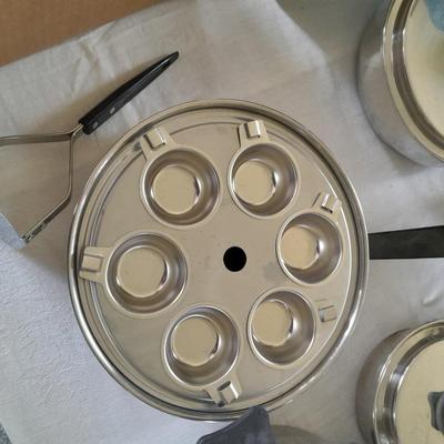 15-piece In Kor Stainless Steel Cookware set